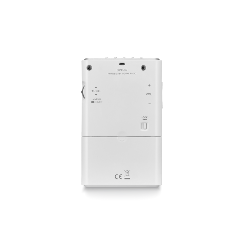 Sangean DPR-39 (DAB+ / FM-RDS Pocket Radio) - 1 Year Manufacturer Warranty