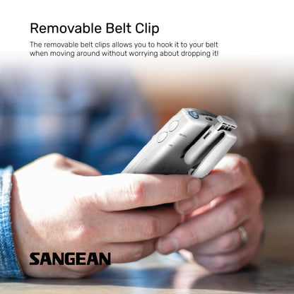 Sangean DT-210 (AM / FM-Stereo Pocket Radio) - 1 Year Manufacturer Warranty