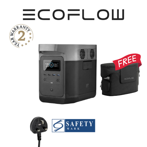 EcoFlow DELTA (1300) Portable Power Station FREE Delta Max Bag - 2 Years Local Manufacturer Warranty
