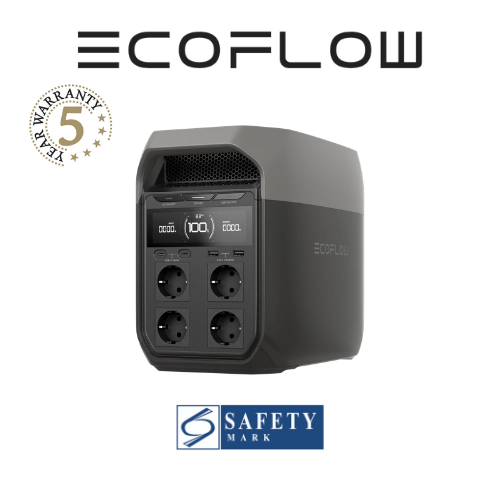 ECOFLOW DELTA 3 Series Portable Power Station - 5 Years Local Manufacturer Warranty