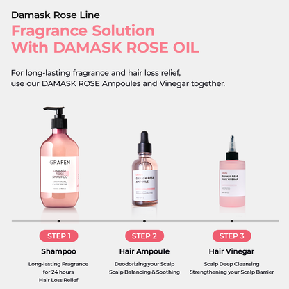 GRAFEN - Damask Rose Shampoo 500ML