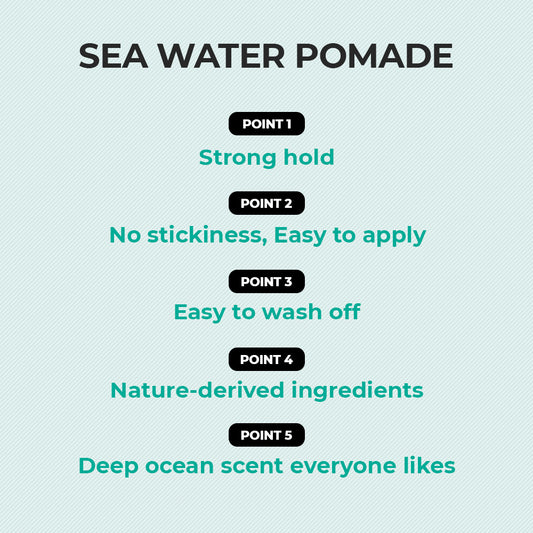GRAFEN - Sea Water Pomade 100G