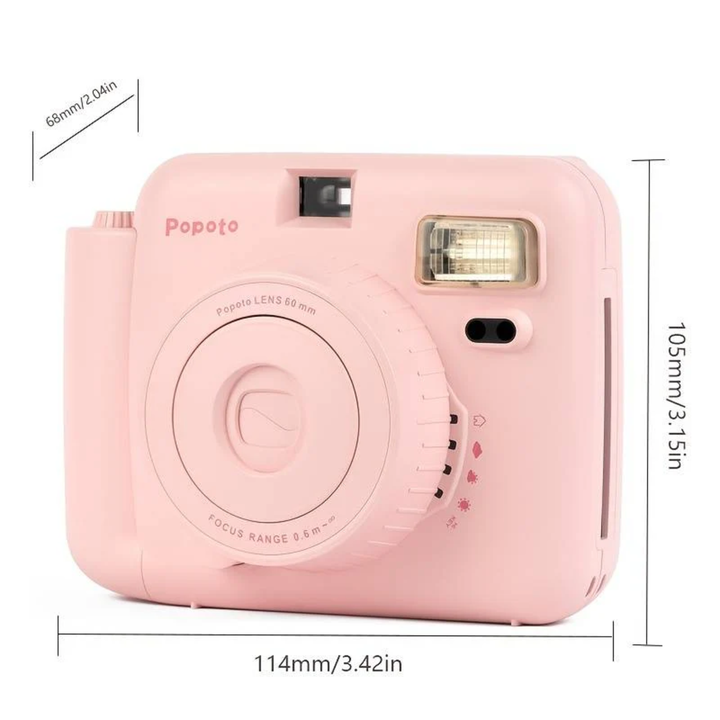 Popoto Instant Film Camera
