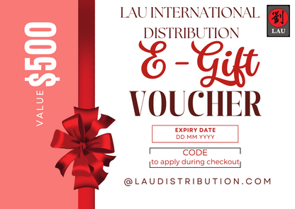 E-Gift Voucher - $10, $20, $50, $100, $200, $500