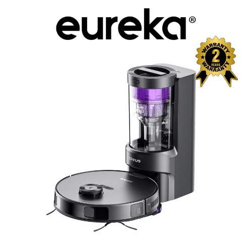 Eureka E10S Hybrid Vacuum and Mop with Bagless Self-Empty Station (2years Local Manufacturer Warranty)