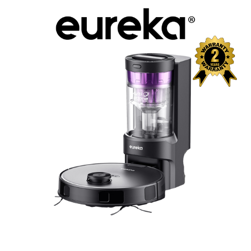 Eureka E20 Plus Robot Vacuum Self Emptying Station (2 Years Local Manufacturer Warranty)