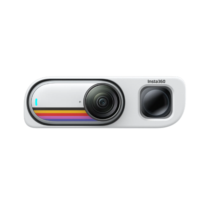 Insta360 GO 3S Retro Style Viewfinder Bundle Special Edition (Canvas White/ Classic Red)