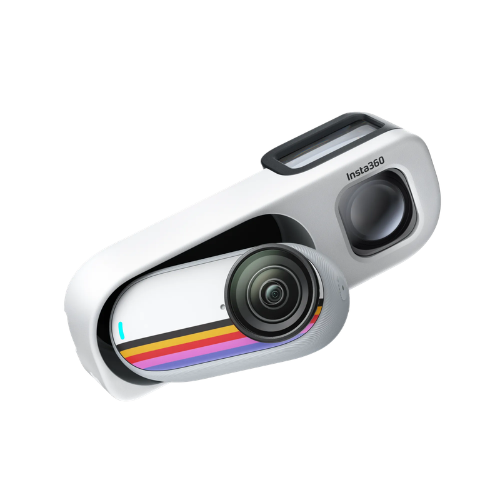 Insta360 GO 3S Retro Style Viewfinder Bundle Special Edition (Canvas White/ Classic Red)