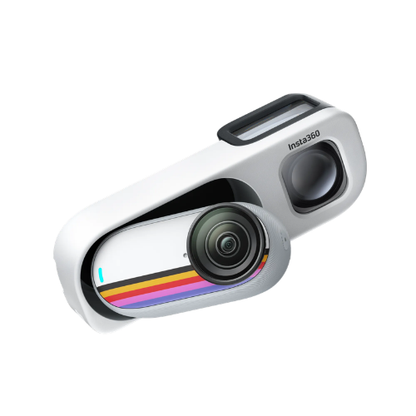 Insta360 GO 3S Retro Style Viewfinder Bundle Special Edition (Canvas White/ Classic Red)