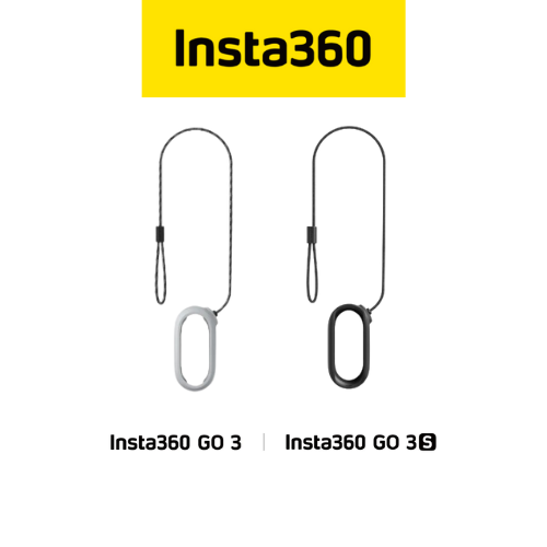Insta360 GO3 / GO3s Magnet Pendant Safety Cord (Black/White)