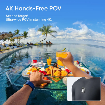 Insta360 GO3s Tiny Mighty 4K action camera (Standard Bundle)