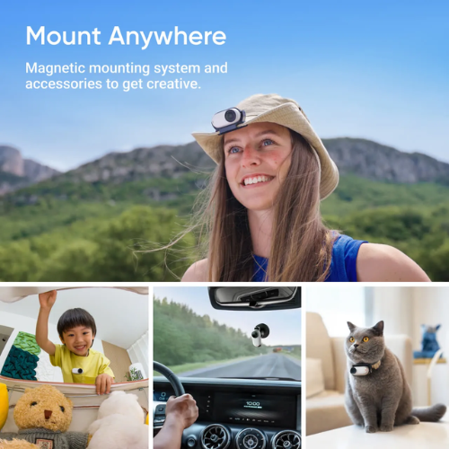 Insta360 GO3s Tiny Mighty 4K action camera (Standard Bundle)