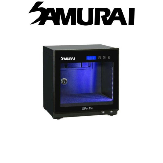 Samurai Dry Cabinet GP5-15L - 5 Year Local Manufacturer Warranty