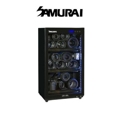 Samurai Dry Cabinet GP5-60L - 5 Years Local Manufacturer Warranty