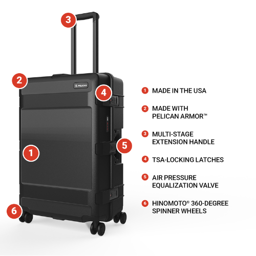 Pelican HC30 Travel 30" ATX Carry-On Hard-Sided Luggage