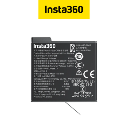 Insta360 X6 Xtreme Battery