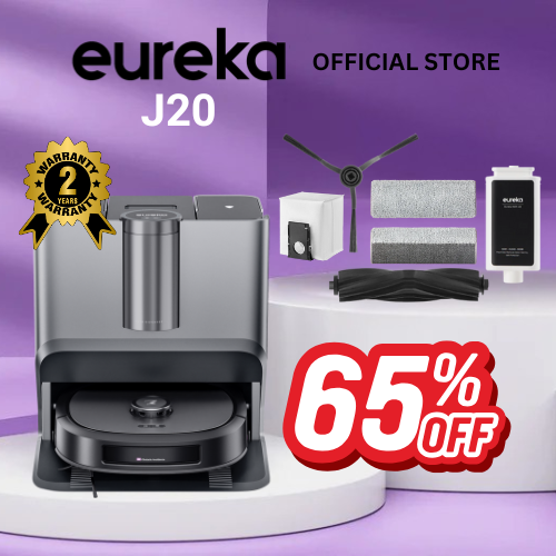 Eureka NER J20 Ultra Redefining Robot Vacuum (2years Local Manufacturer Warranty)