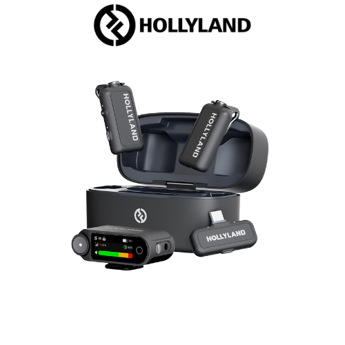 Hollyland Lark Max 2 Wireless Lavalier Invisible Microphone System