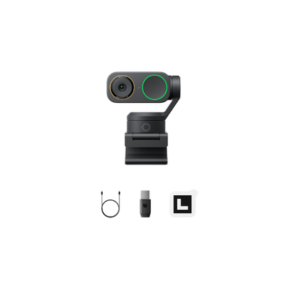 Insta360 Link 2 Pro - 4K Image Quality, AI Tracking &amp; Auto Framing Webcam