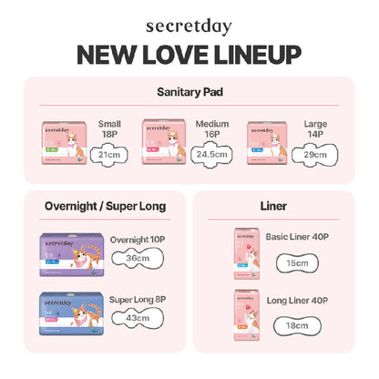 SECRETDAY - LOVE PLUS LARGE 29CM 14S