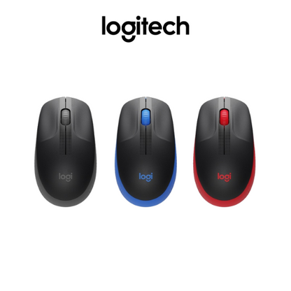 Logitech M190 Full-Size Wireless Mouse - 1 Year Warranty