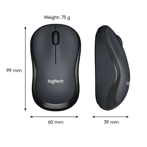 Logitech M221 Silent Wireless Mouse - 3 Years Warranty