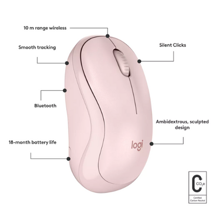 Logitech M240 Silent Bluetooth Mouse - 1 Year Warranty