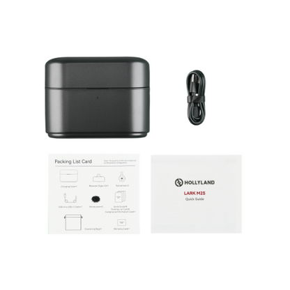 Hollyland LARK M2S Ultimate Combo (Camera RX+Lightning RX) Wireless Lavalier Microphone - 1 Year Manufacturer Warranty