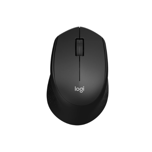 Logitech M331 Silent Plus Wireless Mouse (Black / Red / Blue) - 1 Year Warranty