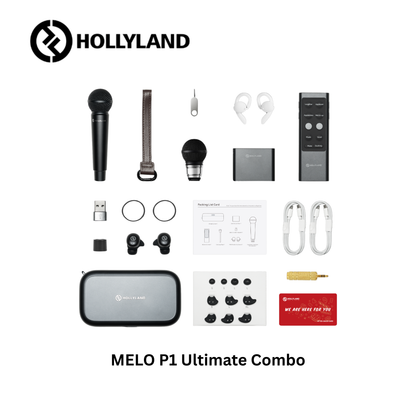 Hollyland Melo P1 (Combo/Solo/Ultimate Combo) Compact Wireless Real-Time Vocal Mixing System