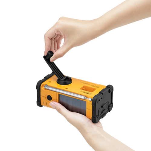 Sangean MMR-88 FCC AM / FM / WX / Multi-Powered Radio (Yellow) - 1 Year Manufacturer Warranty