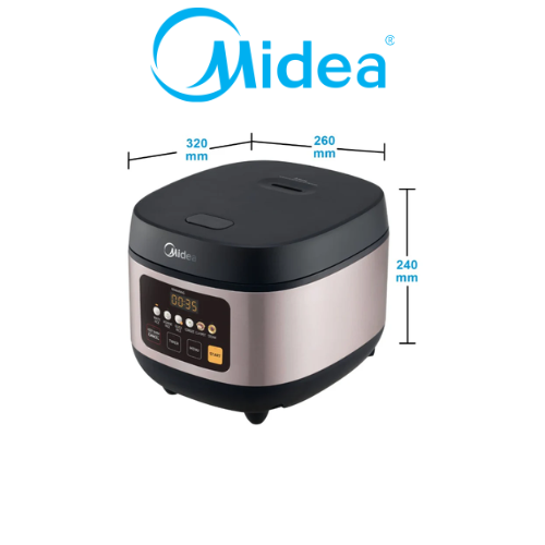 Midea MRD180B1ADRH 1.8L Digital Rice Cooker