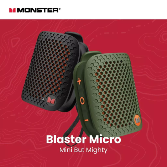 Monster Blaster Micro Wearable Bluetooth Speaker - D127