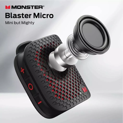 Monster Blaster Micro Wearable Bluetooth Speaker - D127