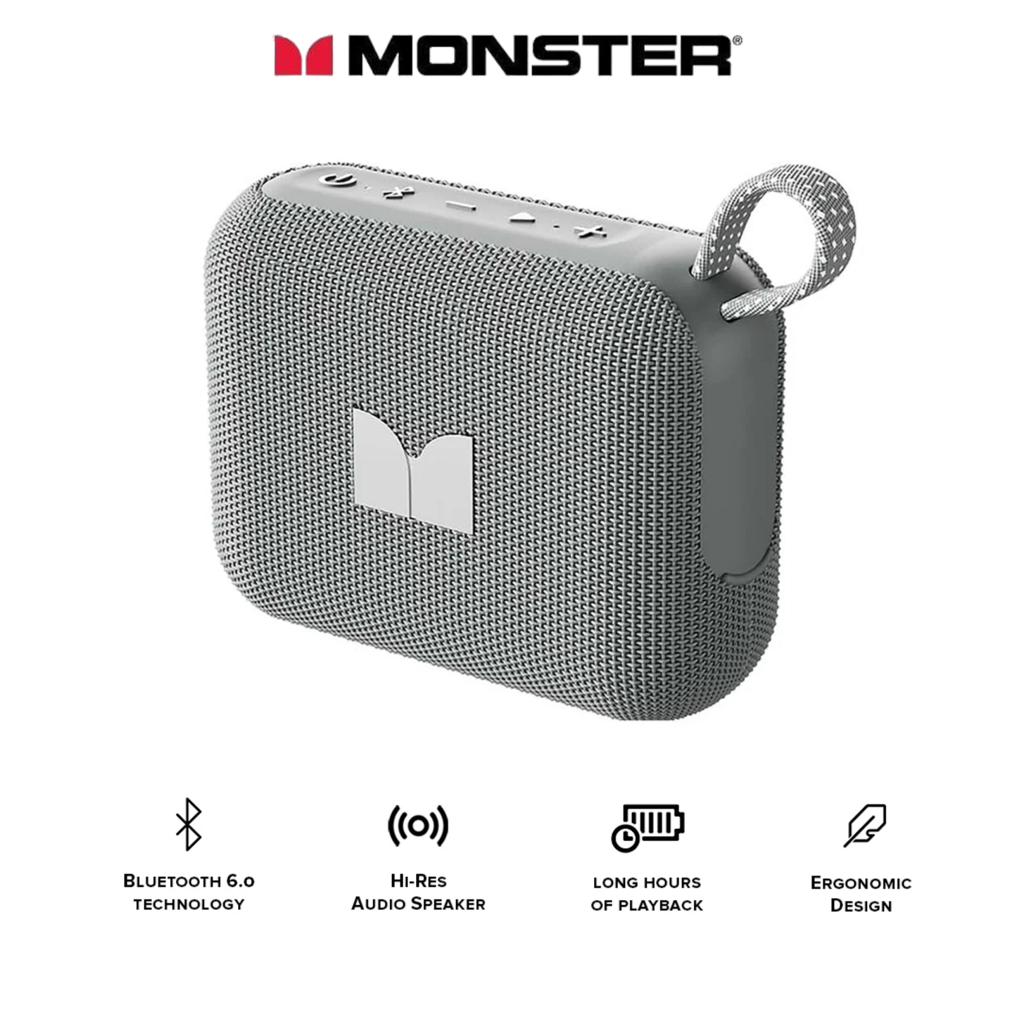 Monster Cube 1 Portable Bluetooth Speaker-D135
