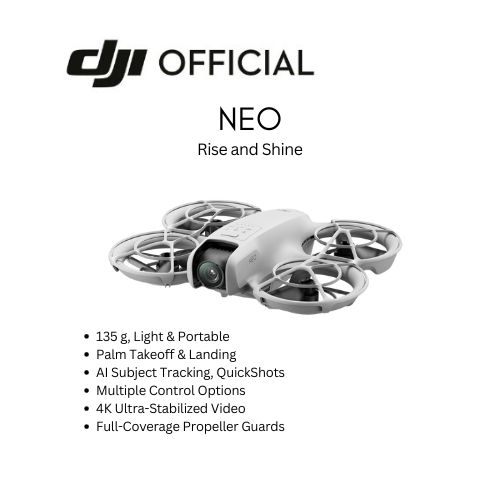 DJI NEO Palm-sized drone for Vlog