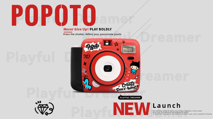 Popoto Instant Film Camera