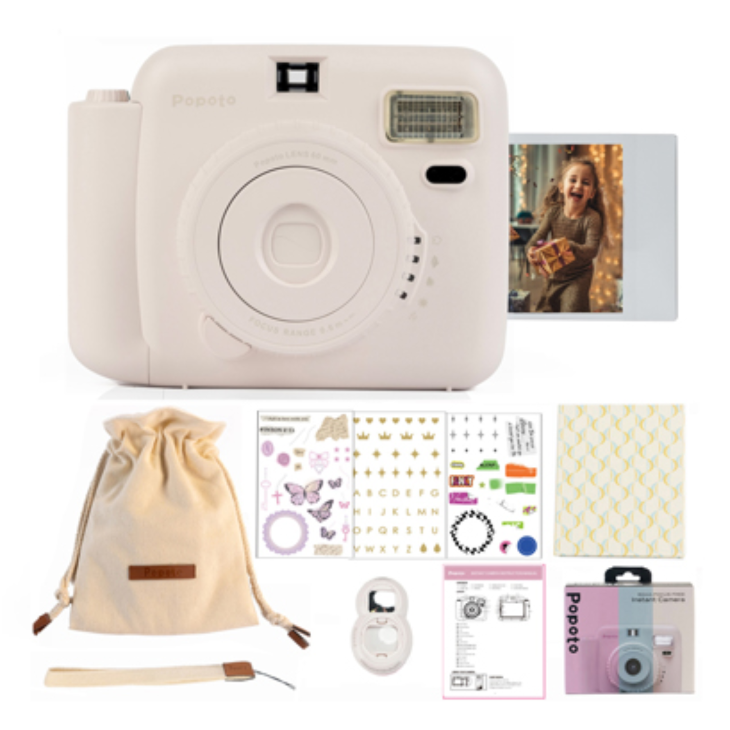 Popoto Instant Film Camera