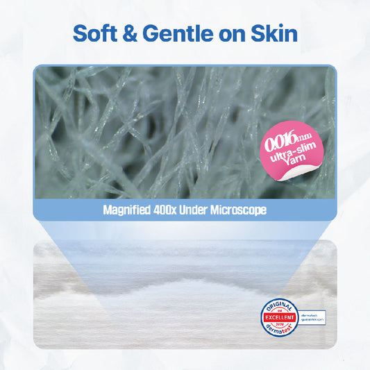 SECRETDAY - PURE COTTON SLIM FIT MEDIUM 24.5CM 16S