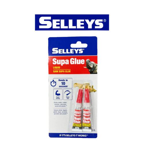 Selleys Supa Glue Twin Pack