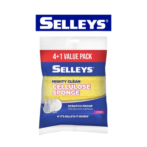 SELLEYS Cellulose Sponge (5 pieces x 3 packs)