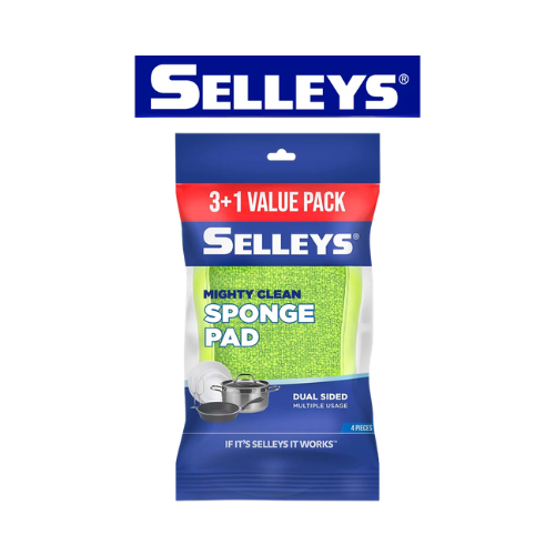SELLEYS Sponge Pad (4 pieces x 2 packs)