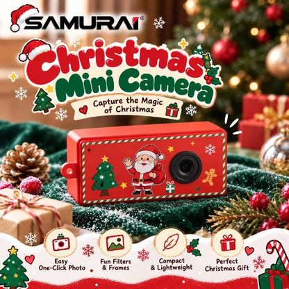 Samurai X7 Mini Keychain Camera Christmas Limited Edition