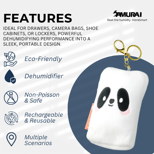 Samurai Mini USB Rechargeable Dehumidifier Highlight