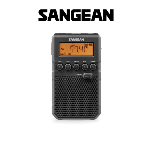 Sangean DT-800 (USB-C) AM / FM-RDS Pocket Radio