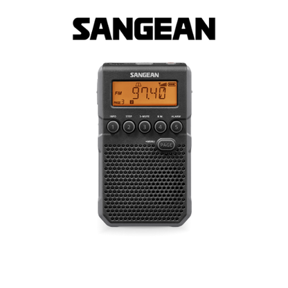 Sangean DT-800 (USB-C) AM / FM-RDS Pocket Radio