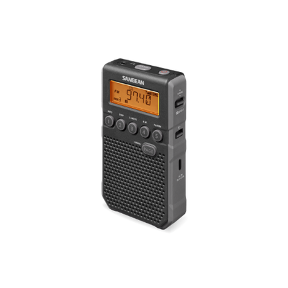 Sangean DT-800 (USB-C) AM / FM-RDS Pocket Radio