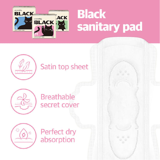 SECRETDAY - BLACK MEDIUM 24.5CM 16S