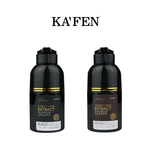 KAFEN - Forest Herb Extract Hair Color Shampoo Treatment (Black/Brown) 200ml