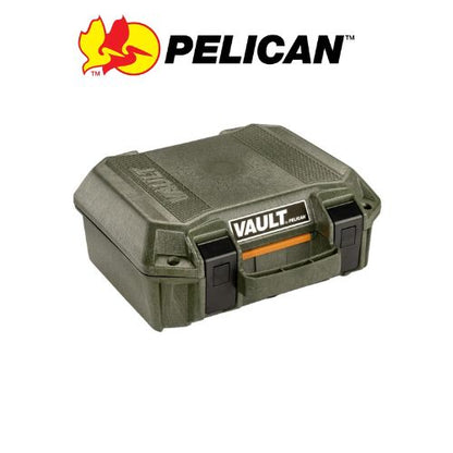 Pelican V100 Vault Small Case with Foam Black-Limited Lifetime Local Warranty